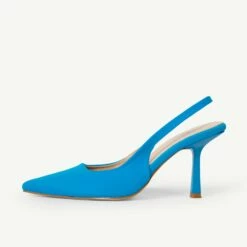 RAID Kylee Slingback In Blue -Raid London Sales Store Kylee Blue 4
