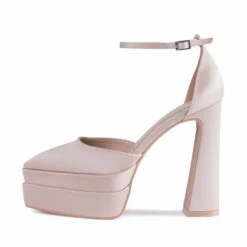 RAID Lavender Platform Heel In Nude -Raid London Sales Store Lavender Nude 5 6a5a10ec c490 4240 b24e 656556881260