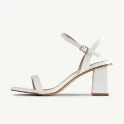 RAID Lilac Block Heeled Sandal In White -Raid London Sales Store Lilac White 5 88d0f19d d094 4c6e 8e04 d14cd20fd1b0