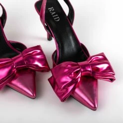 RAID Martini Slingback Heel In Pink -Raid London Sales Store Martini Pink 4
