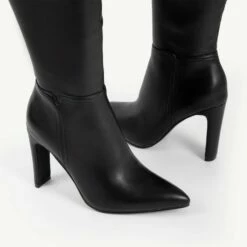 RAID Mellina Long Boot In Black -Raid London Sales Store Mellina Black 6
