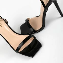 RAID Meryn Heeled Sandal In Black -Raid London Sales Store Meryn Black 4