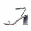RAID Molika Block Heeled Sandal In Silver