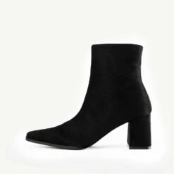 RAID Mollie Ankle Boot In Black Suede