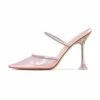 RAID Odalys Perspex Mule In Pink