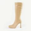 RAID Ozelia Long Boot In Nude