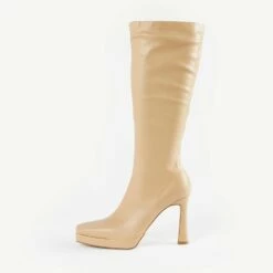 RAID Ozelia Long Boot In Nude