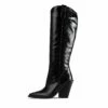 RAID Portland Long Boot In Black Snake -Raid London Sales Store Portland Black