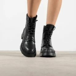 RAID Prestone Chunky Ankle Boot In Black