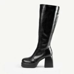RAID Raewyn Long Boot In Black -Raid London Sales Store Raewyn Black 4