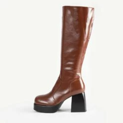 RAID Raewyn Long Boot In Tan -Raid London Sales Store Raewyn Tan 4 099c5677 ab29 4aa7 882a b5f61db18eb4
