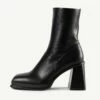 RAID Raffety Block Heeled Ankle Boot In Black -Raid London Sales Store Raffety Black 4