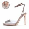 RAID Roana Stiletto Pump In Clear/ Rose Metallic -Raid London Sales Store Roana RoseGold 5 3246f99d f3af 4208 957c 22494c86f866