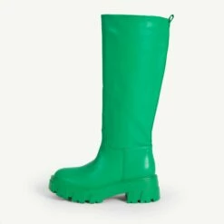 RAID Ryder Chunky Long Boot In Green -Raid London Sales Store Ryder Green 4 8babf2f8 24ae 4f24 a3e6 90683ff49cea