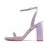 RAID Sabina Block Heeled Sandal In Lilac