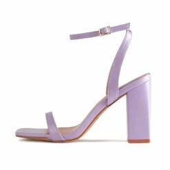RAID Sabina Block Heeled Sandal In Lilac -Raid London Sales Store Sabina Lilac 97d5fb18 c1fe 4f69 b35f 5c63504444c6