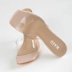 RAID Sailor Heeled Mule In Nude -Raid London Sales Store Sailor Nude 4