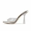 RAID Sailor Heeled Mule In Silver