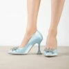 BEBO Savvy Court Heel In Light Blue