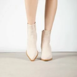 RAID Scorpio Ankle Boot In Nude -Raid London Sales Store Scorpio Nude 2