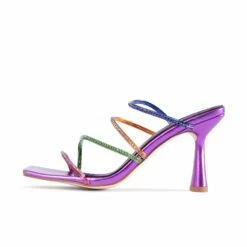 RAID Seanna Heeled Mule In Purple