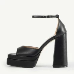 RAID Sheryl Platform Heel In Black -Raid London Sales Store Sherly Black 4