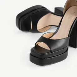 RAID Sheryl Platform Heel In Black -Raid London Sales Store Sherly Black 5