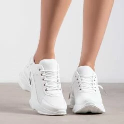 RAID Shyna Chunky Trainers In White -Raid London Sales Store Shyna White 1