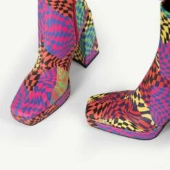 RAID Silonna Ankle Boot In Multi -Raid London Sales Store Silonna Multi 5