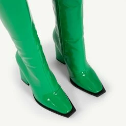 RAID Sphere Long Boot In Green -Raid London Sales Store Sphere Green 5