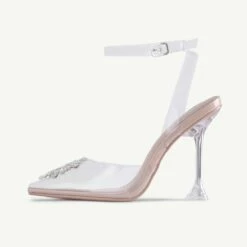 BEBO Sterling Barely There Heel In Nude -Raid London Sales Store Sterling Nude 5