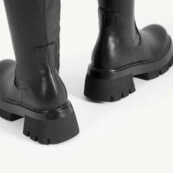 RAID Stevie Chunky Long Boot In Black -Raid London Sales Store Stevie Black 5