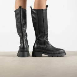 RAID Tinker Chunky Long Boot In Black -Raid London Sales Store Tinker Black 1 9e2443c4 10d5 46b1 9555 4377fa33040e