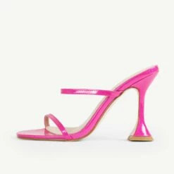 RAID Treesa Heeled Mule In Pink -Raid London Sales Store Treesa Pink 4