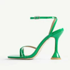 RAID Trevia Heeled Sandal In Green -Raid London Sales Store Trevia Green 4
