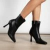 RAID Colbie Wide Fit Ankle Boot In Black