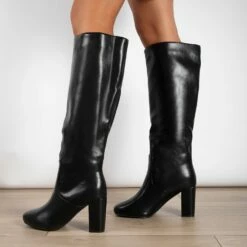 RAID Dileni Wide Fit Long Boot In Black