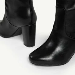RAID Dileni Wide Fit Long Boot In Black -Raid London Sales Store WF Dilen Black 5