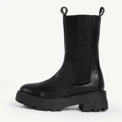 RAID Ellery Wide Fit Chunky Boot In Black -Raid London Sales Store WF Ellery Black 1