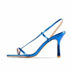RAID Wendy Sandal In Blue -Raid London Sales Store Wendy Blue 36bfde28 a1d0 4ca6 b58f 17943a39e758