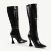 RAID Angelique Long Boot In Black Croc