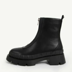 RAID Annya Chunky Ankle Boot In Black