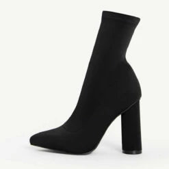 RAID Aranza Block Heeled Boot In Black -Raid London Sales Store aranza 1 black 1