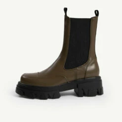 RAID Arivah Chunky Ankle Boot In Khaki -Raid London Sales Store arivah khaki 1