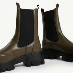 RAID Arivah Chunky Ankle Boot In Khaki -Raid London Sales Store arivah khaki 6