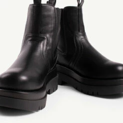 RAID Brazen Chunky Ankle Boot In Black -Raid London Sales Store brazen black 5