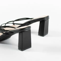 RAID Brioni Heeled Sandal In Black -Raid London Sales Store brioni black 3