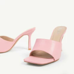 RAID Briya Heeled Mule In Pink -Raid London Sales Store briya pink 6