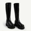 RAID Davina Chunky Long Boot In Black -Raid London Sales Store davina black 3