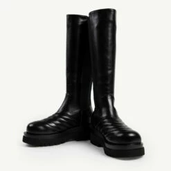 RAID Davina Chunky Long Boot In Black -Raid London Sales Store davina black 4